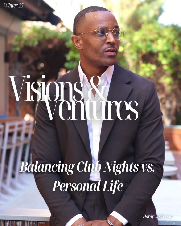 Hardy Vibert: Balancing Club Nights vs. Personal Life: How I Keep the Lights On Without Burning Out