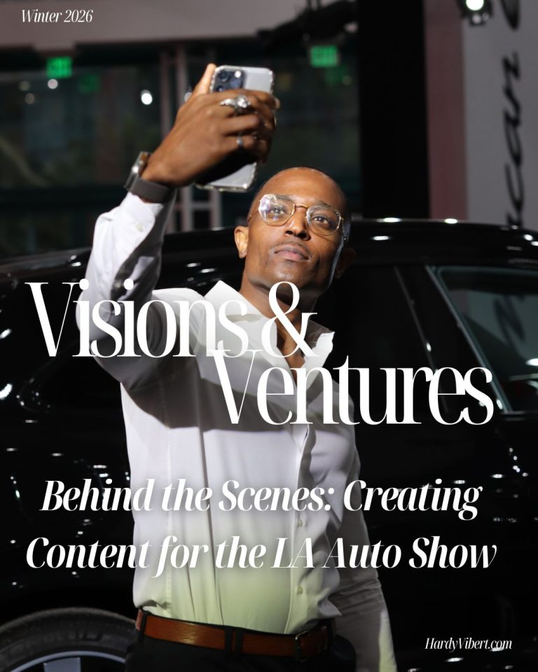 Hardy Vibert : Behind the Scenes: Creating Content for the LA Auto Show
