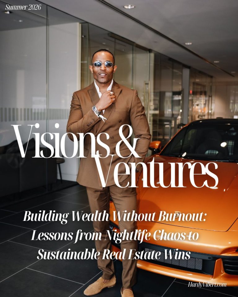 Hardy Vibert: Building Wealth Without Burnout: Lessons from Nightlife Chaos to Sustainable Real Estate Wins