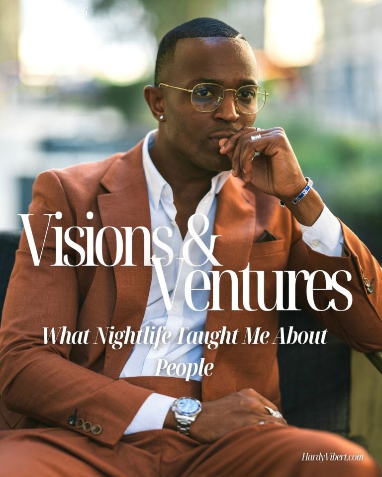 Hardy Vibert: What Nightlife Taught Me About People